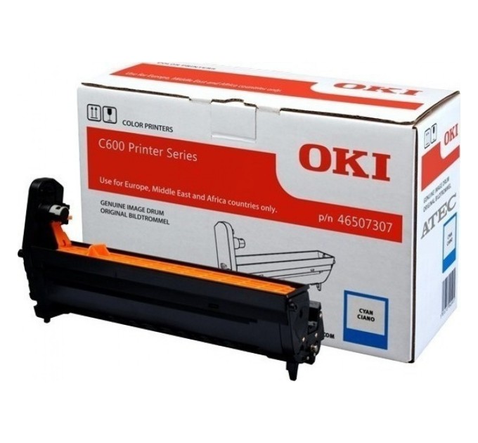 Драм-картридж C612 блакитний Oki (46507307)