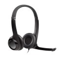 Гарнітура USB H390, чорна Logitech (981-000406)