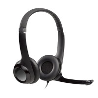 Гарнітура USB H390, чорна Logitech (981-000406)