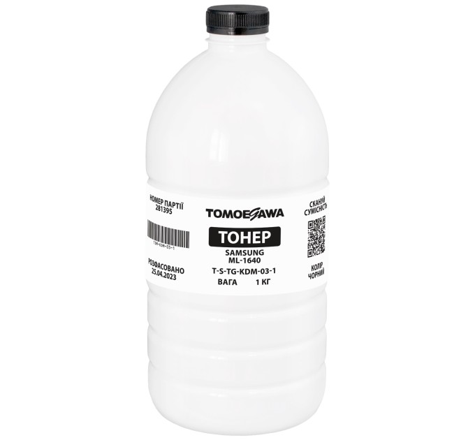 Тонер Samsung ML-1640 флакон, 1 кг Tomoegawa (TSM-KDM-03-1)