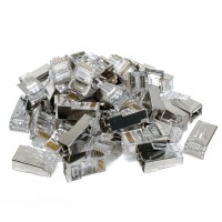 Конектор FTP Cat.5e RJ 45/8P8C 40 шт, екранований Patron (RJ-45-8P8C-40-Э)
