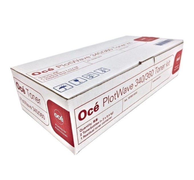 Тонер-картридж PLOTWAVE 340/360, 2Х400г OCE (1070011810/6826B003AA/1070066402/6826B003BA)