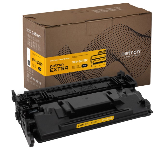 Картридж сумісний HP 87A (CF287A) Extra Patron (PN-87AR)