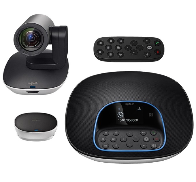 Веб-камера Group Video Conferencing System, чорна Logitech (960-001057)