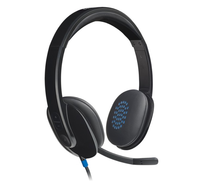 Гарнітура USB H540, чорна Logitech (981-000480)