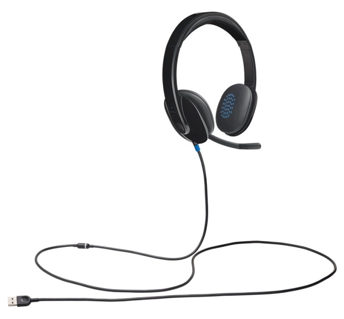 Гарнітура USB H540, чорна Logitech (981-000480)