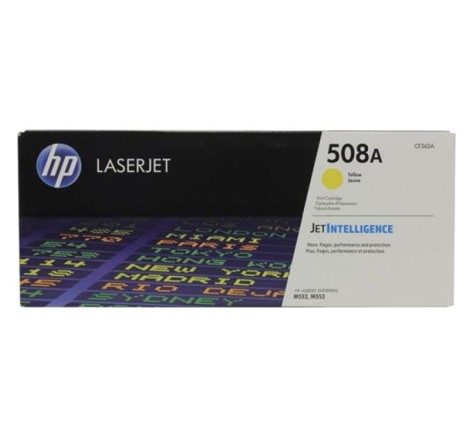 Картридж 508A жовтий HP (CF362A)