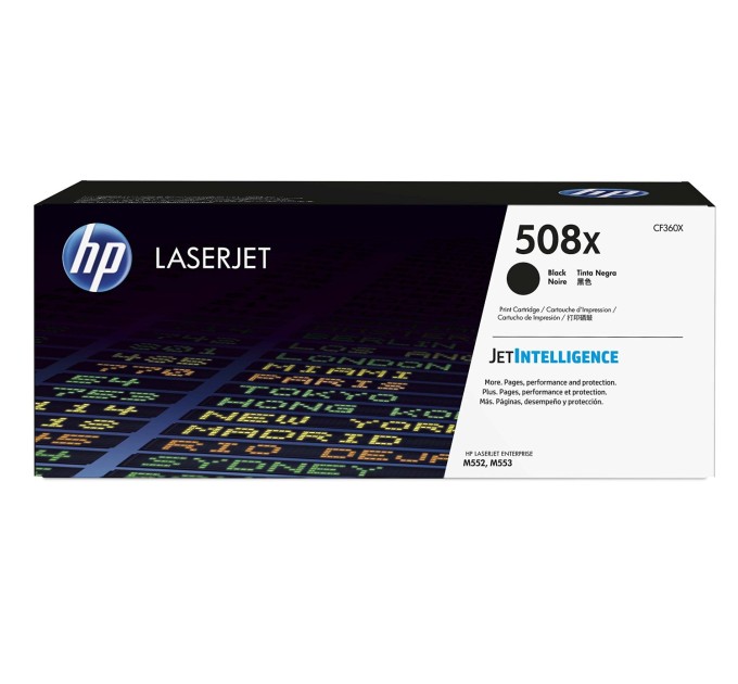 Картридж 508X чорний HP (CF360X)
