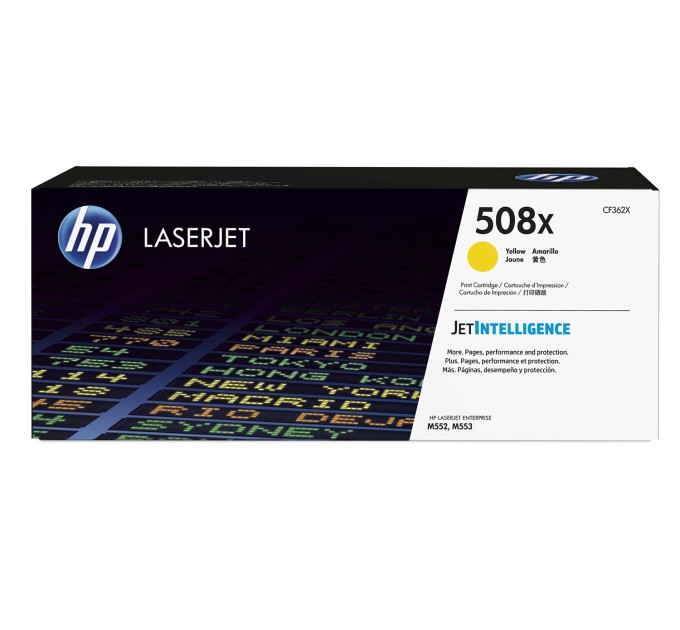 Картридж 508X жовтий HP (CF362X)