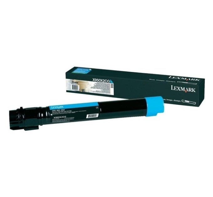 Тонер-картридж X95x блакитний Lexmark (X950X2CG)