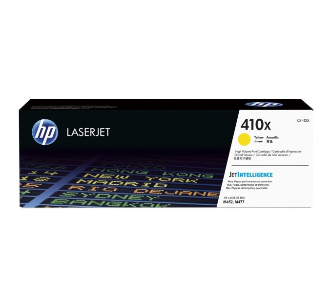 Картридж 410X жовтий HP (CF412X)