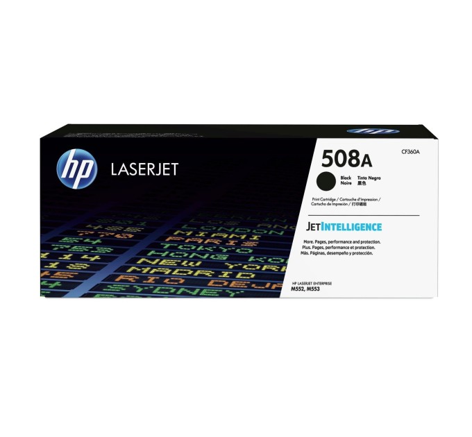 Картридж 508A чорний HP (CF360A)