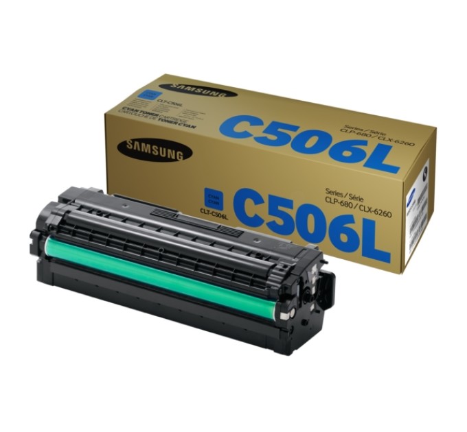 Картридж CLT-C506L блакитний Samsung (SU040A)