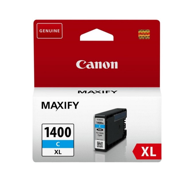 Картридж PGI-1400 XL 1020 арк, блакитний Canon (9202B001)
