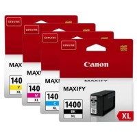 Комплект картриджів PGI-1400 XL чорний, блакитний, пурпуровий, жовтий Canon (9185B004)