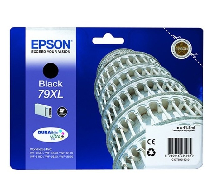 Картридж T790140 XL чорний Epson (C13T79014010)