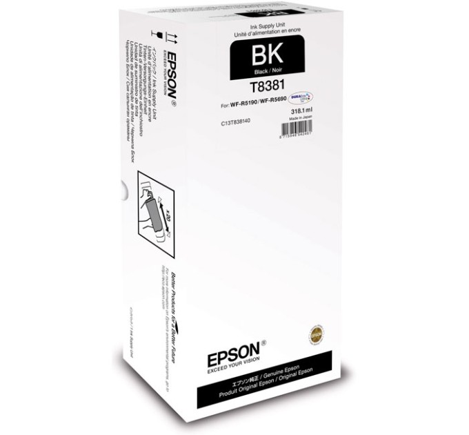 Картридж T838140 XL чорний Epson (C13T838140)