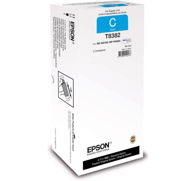 Картридж T838240 XL блакитний Epson (C13T838240)