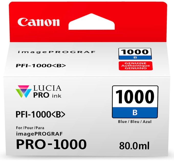 Картридж PFI-1000 синій Canon (0555C001)