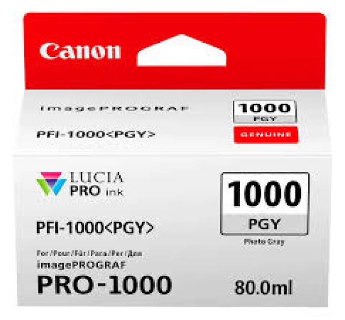Картридж PFI-1000 фото сірий Canon (0553C001)