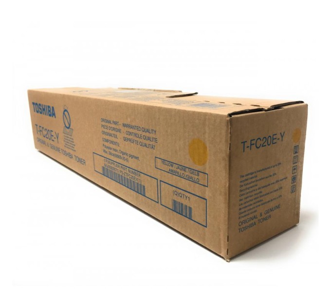 Тонер-картридж T-FC20EY жовтий Toshiba (6AJ00000070)