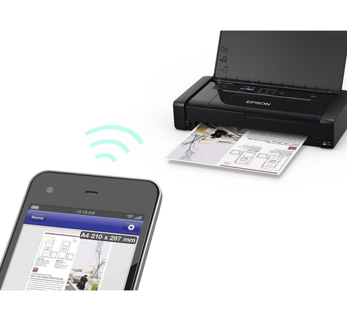 Принтер струменевий WorkForce WF-100W Epson (C11CE05403)