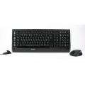 Комплект клавіатура та миша бездротовий V-Track чорний A4Tech (9300F (GR-152+G9-730FX))