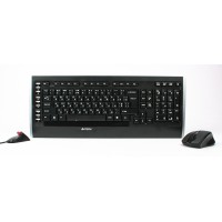 Комплект клавіатура та миша бездротовий V-Track чорний A4Tech (9300F (GR-152+G9-730FX))
