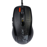 Миша USB F5 чорна A4Tech (F5 black)