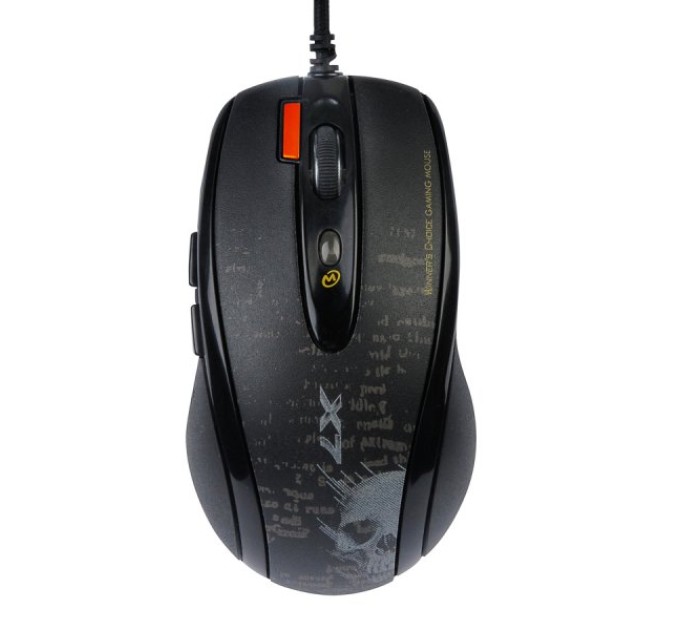 Миша USB F5 чорна A4Tech (F5 black)