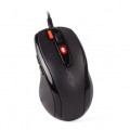 Миша USB ігрова Oscar чорна A4Tech (X-710BK USB (Black))