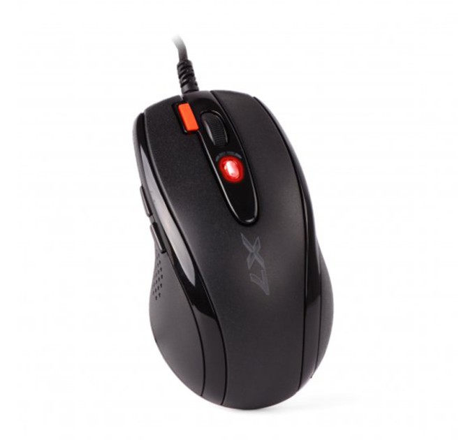 Миша USB ігрова Oscar чорна A4Tech (X-710BK USB (Black))