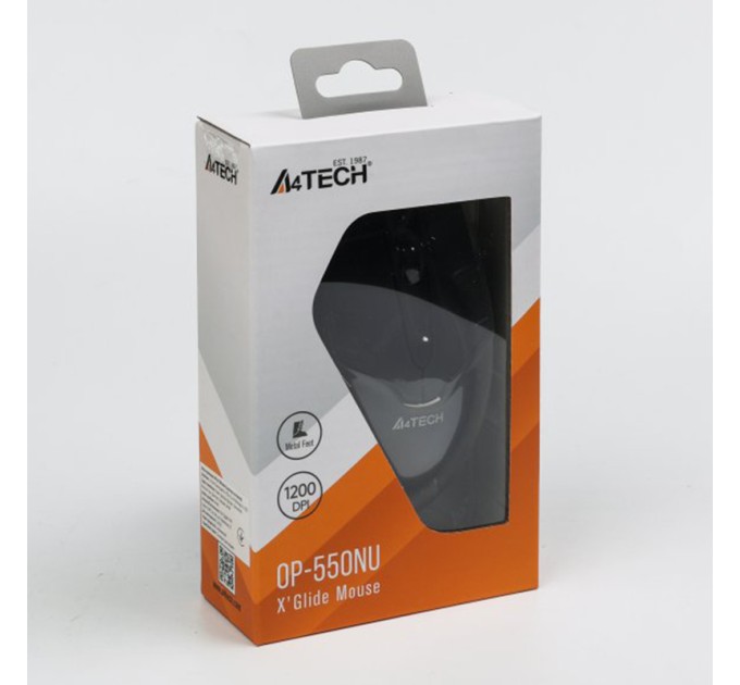 Миша USB OP-550 NU чорна A4Tech (OP-550NU USB (Black))