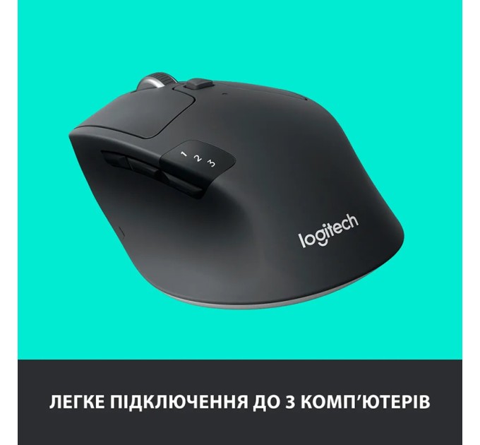 Миша бездротова M720 Triathlon, чорна Logitech (910-004791)