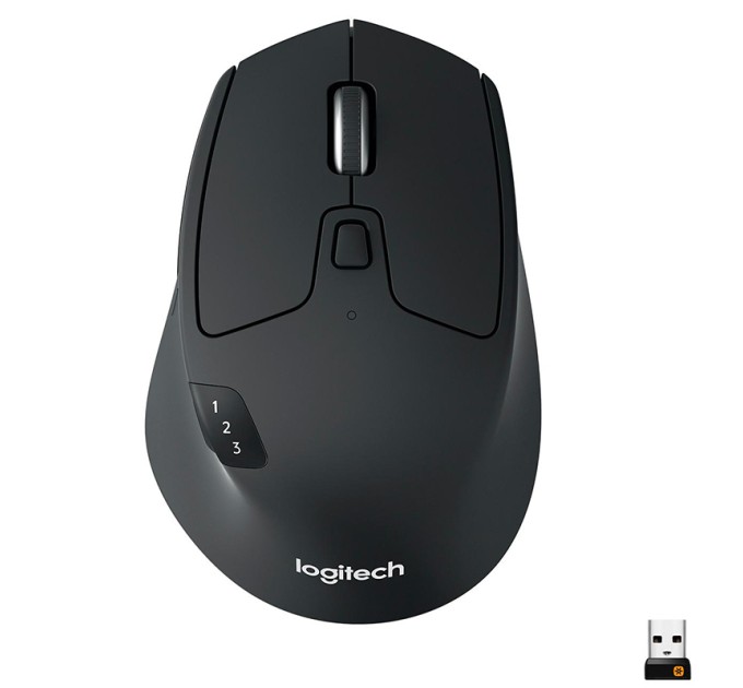 Миша бездротова M720 Triathlon, чорна Logitech (910-004791)