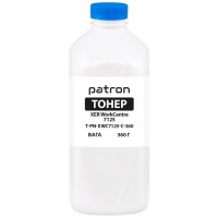 Тонер XER WorkCentre 7125 флакон, 360 г, блакитний Patron (PN-XWC7125-C-360)