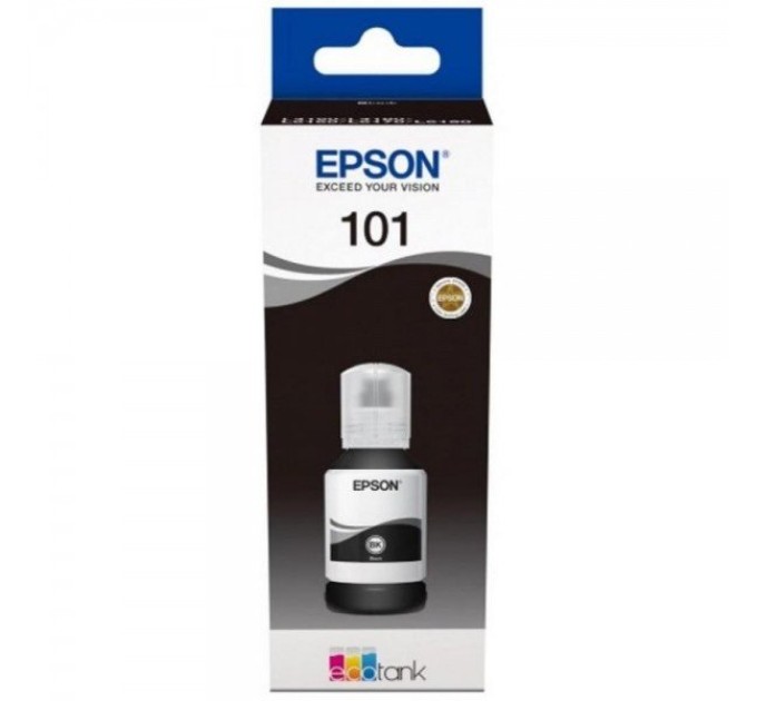 Чорнило 101 чорні, 127 мл Epson (C13T03V14A)