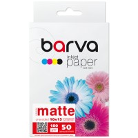 Фотопапір матовий 180 г/м2, 10x15 см, 50 арк Original Barva (IP-A180-254)