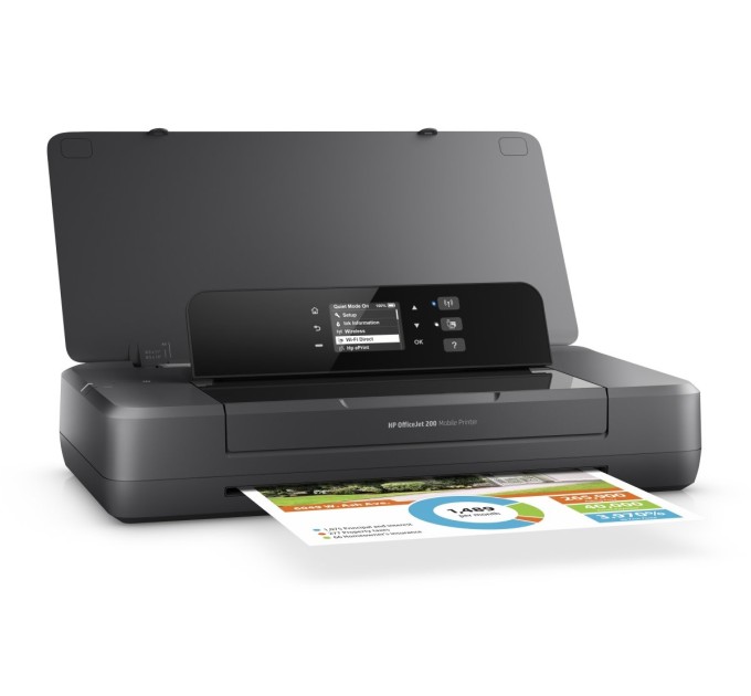 Принтер струменевий OfficeJet mobile 202 A4, Wi-Fi HP (N4K99C)