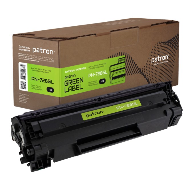 Картридж сумісний Canon 728 Green Label Patron (PN-728GL)