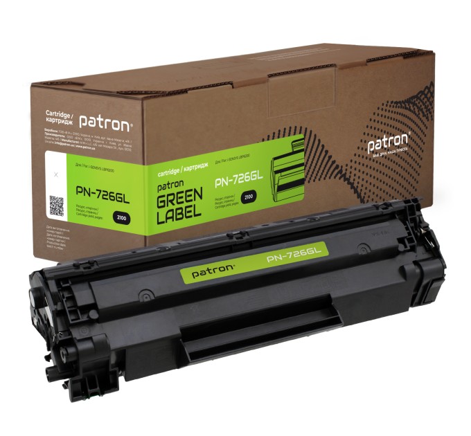 Картридж сумісний Canon 726 Green Label Patron (PN-726GL)