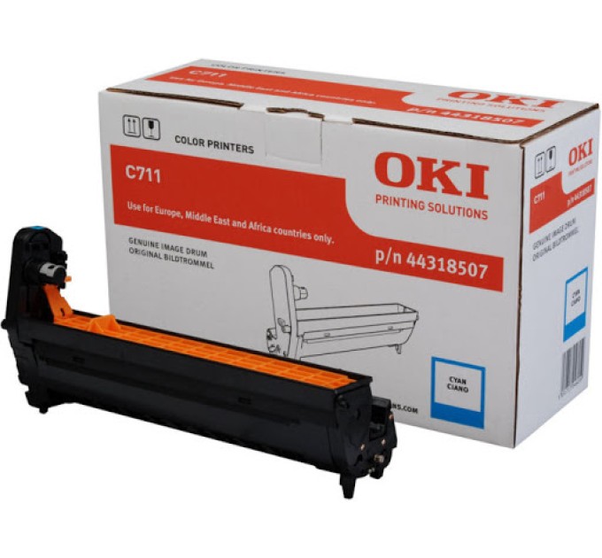 Драм-картридж C711 блакитний Oki (44318507)