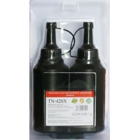 Комплект для заправки картриджа PC-420X (2 тонера + 1 чип) Pantum (TN-420X/TN-420XP)