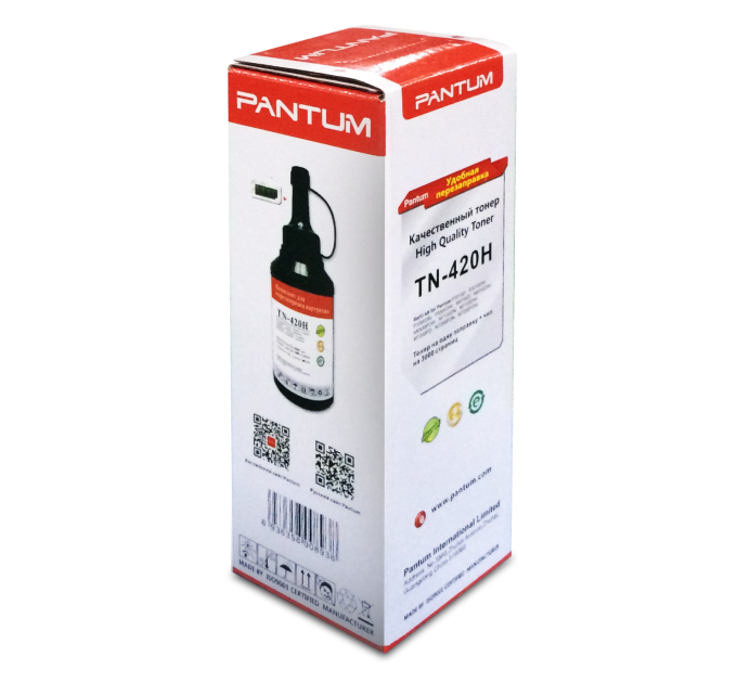 Комплект для заправки картриджа PC-420H (1 тонер + 1 чип) Pantum (TN-420H/TN-420HP)