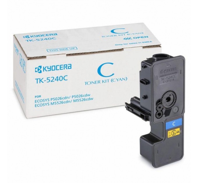 Тонер-картридж TK-5240C блакитний Kyocera Mita (1T02R7CNL0)