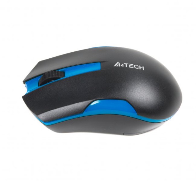 Миша бездротова G3-200N чорно-синя A4Tech (G3-200N Black+Blue)