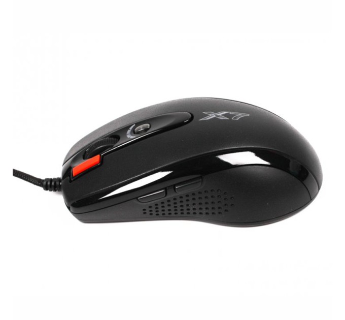 Миша USB ігрова Oscar чорна A4Tech (X-718BK USB (Black)
