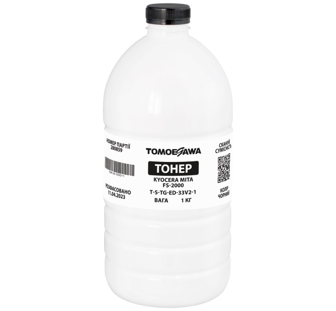 Тонер Kyocera Mita FS-2000 флакон, 1 кг Tomoegawa (TSM-ED-33V2-1)