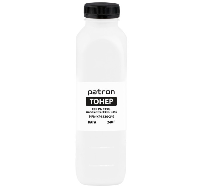 Тонер XER Ph 3330 флакон, 240 г Patron (PN-XP3330-240)