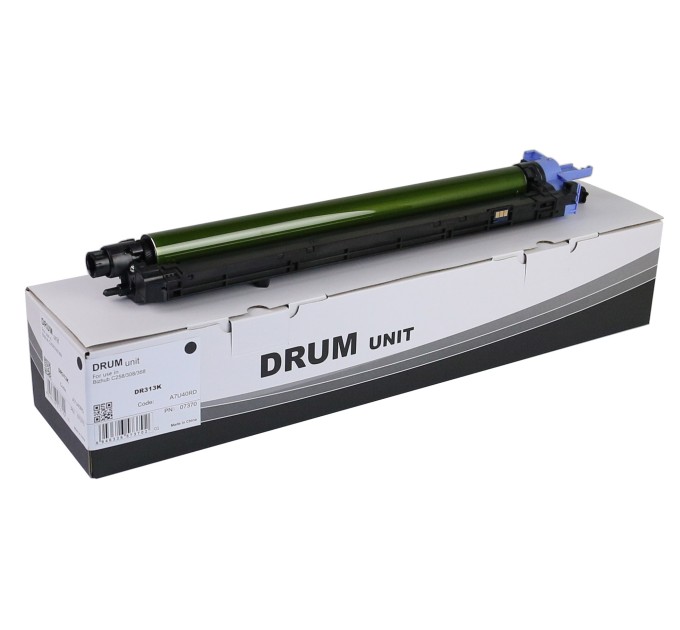 Драм-картридж сумісний Konica Minolta C258, DR313K 120K, чорний CET (CET7370P)